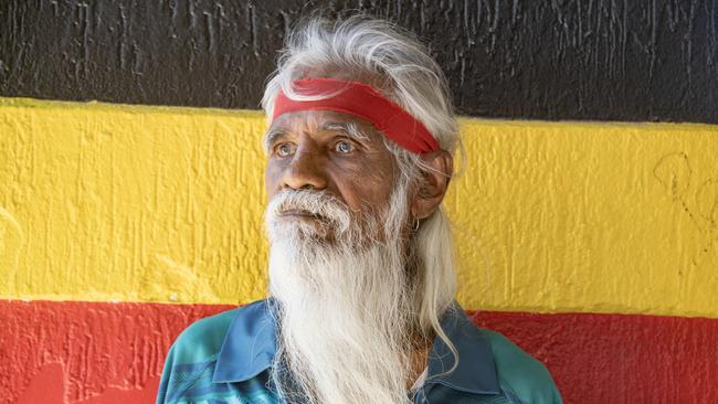 Mitchell Bulmer after voting in the voice referendum. Picture: Brian Cassey