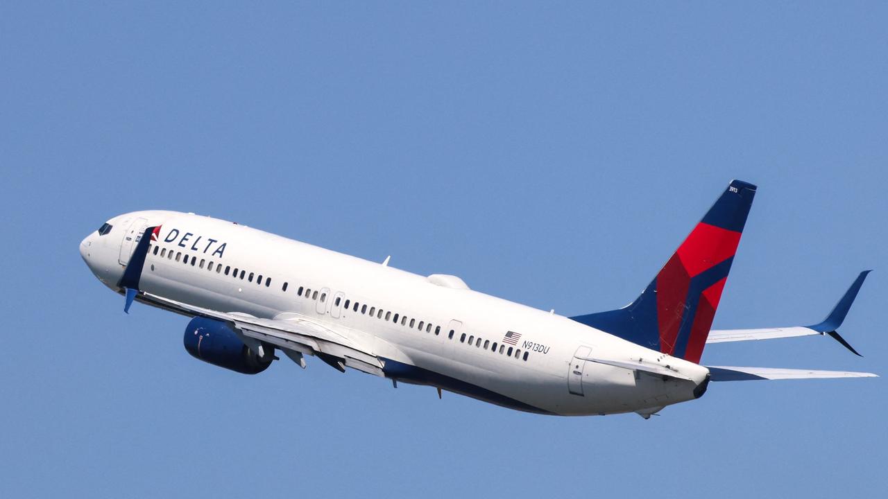 A Delta Airlines flight was forced to make an emergency landing in New York City because passengers were served ‘spoiled food’. Picture: Charly triballeau / AFP