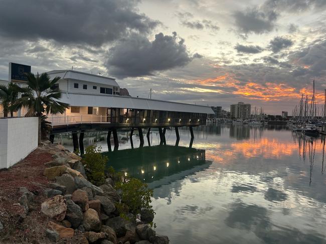 Exterior view of the former Pier Restaurant which is now the Pier Pods on the Water. Picture: Supplied.