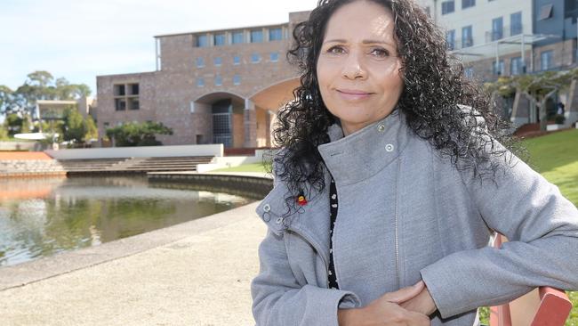 Artist, mentor and cultural advocate, Narelle Urquhart is the daughter of legendary Indigenous activist Iris Clayton, the mother of four children (including two Bond graduates), grandmother of one and ‘Aunty’ to every Indigenous student who has passed through the doors of Bond University’s Nyombil Centre since it opened in 2012. Picture Mike Batterham
