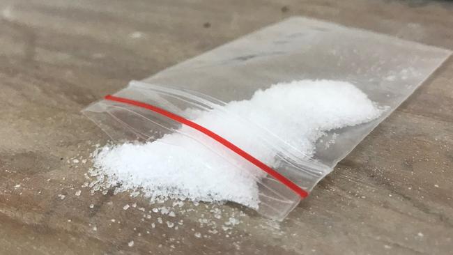 About 40g of crystal meth was allegedly found in Mr Arumughasamy’s car.