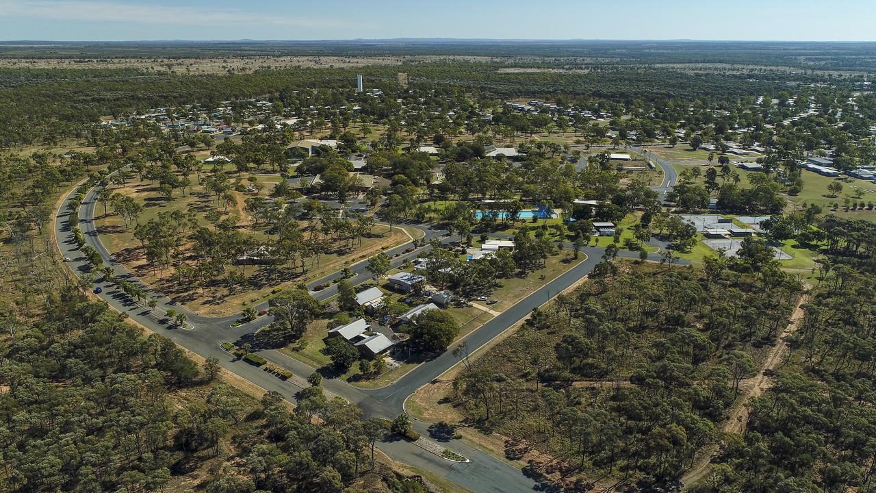 Aerial shots of Glenden, Queensland. Photo: Isaac Regional Council.