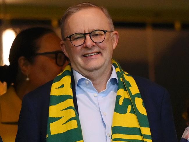 BRISBANE, AUSTRALIA - JULY 27: Anthony Albanese, Prime Minister of Australia is seen prior to the FIFA Women's World Cup Australia & New Zealand 2023 Group B match between Australia and Nigeria at Brisbane Stadium on July 27, 2023 in Brisbane, Australia. (Photo by Justin Setterfield/Getty Images)