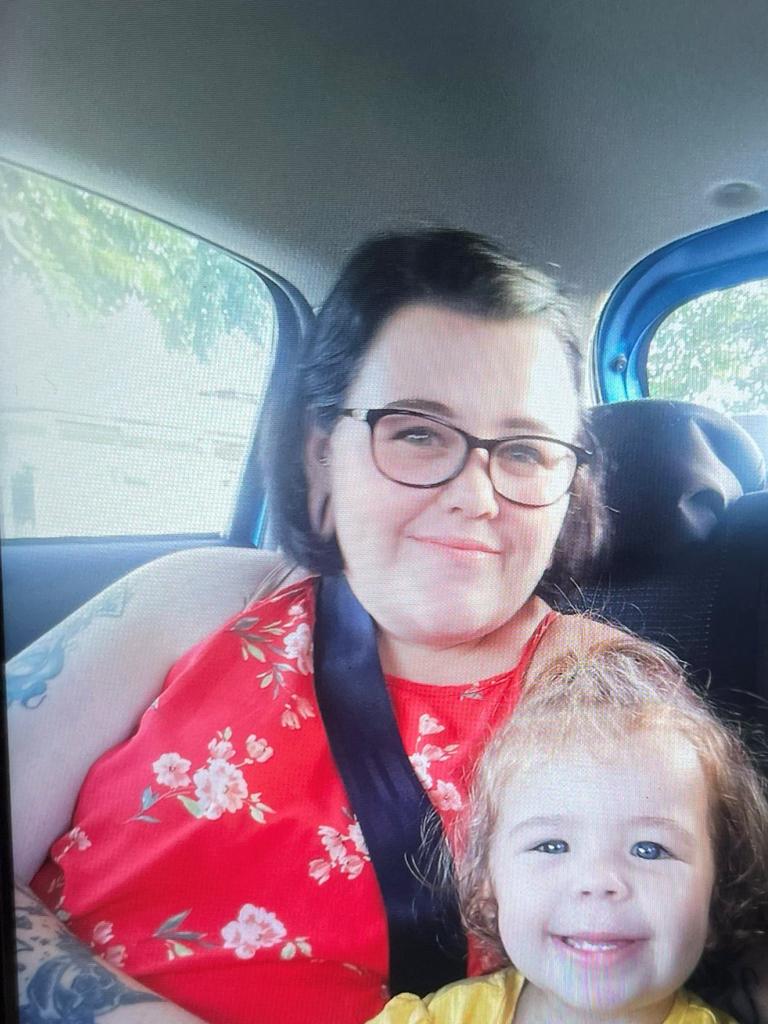 Darian Apsinall went missing with her family in the NSW outback before being located by police helicopter on Tuesday. Picture: NSW Police