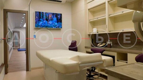 A health room houses a massage chair, medical equipment and anti-ageing beauty devices. Picture: The Dossier Centre.