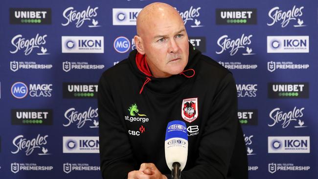 Dragons coach Paul McGregor has turned his side’s fortunes around after a rocky start to the season. Picture: Getty Images