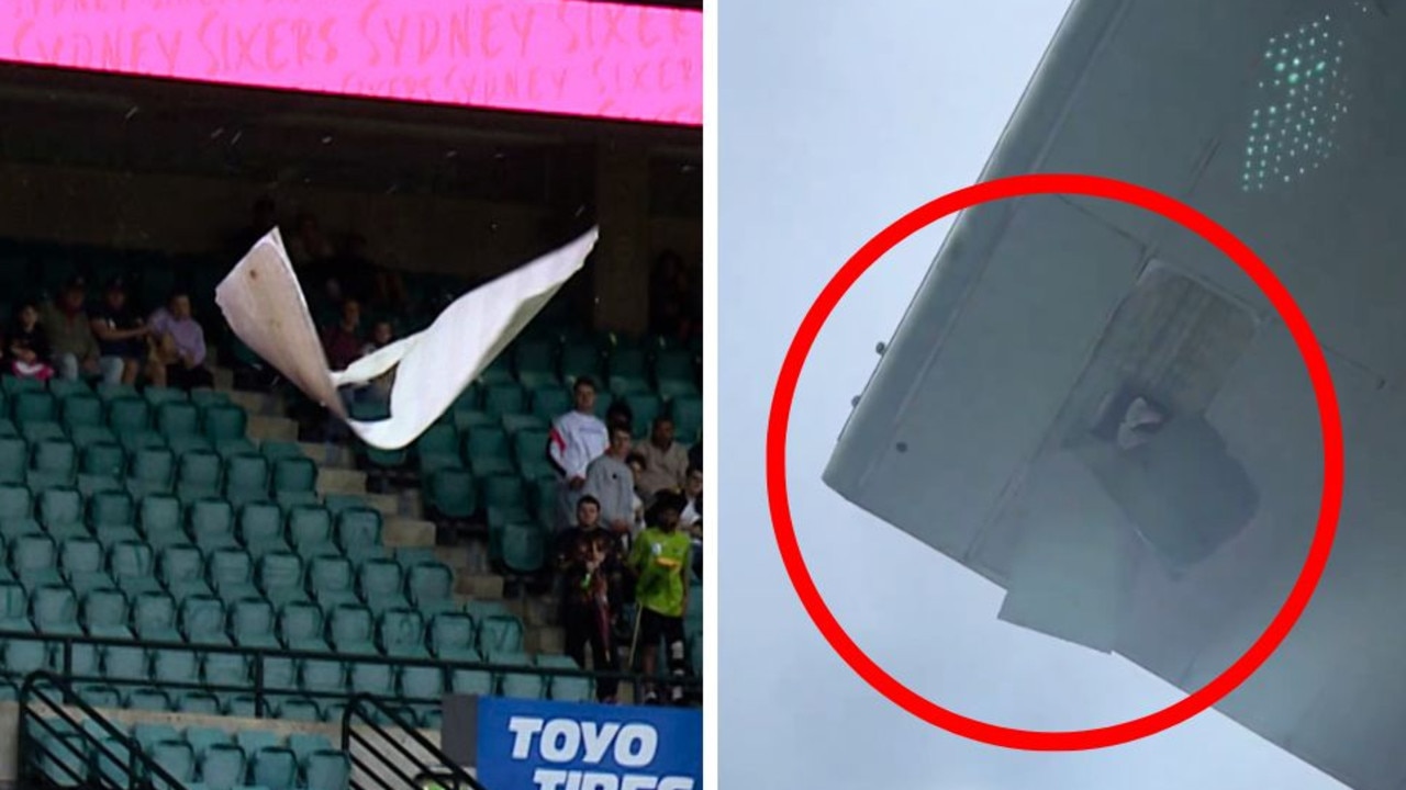 BBL carnage as SCG roof falls apart