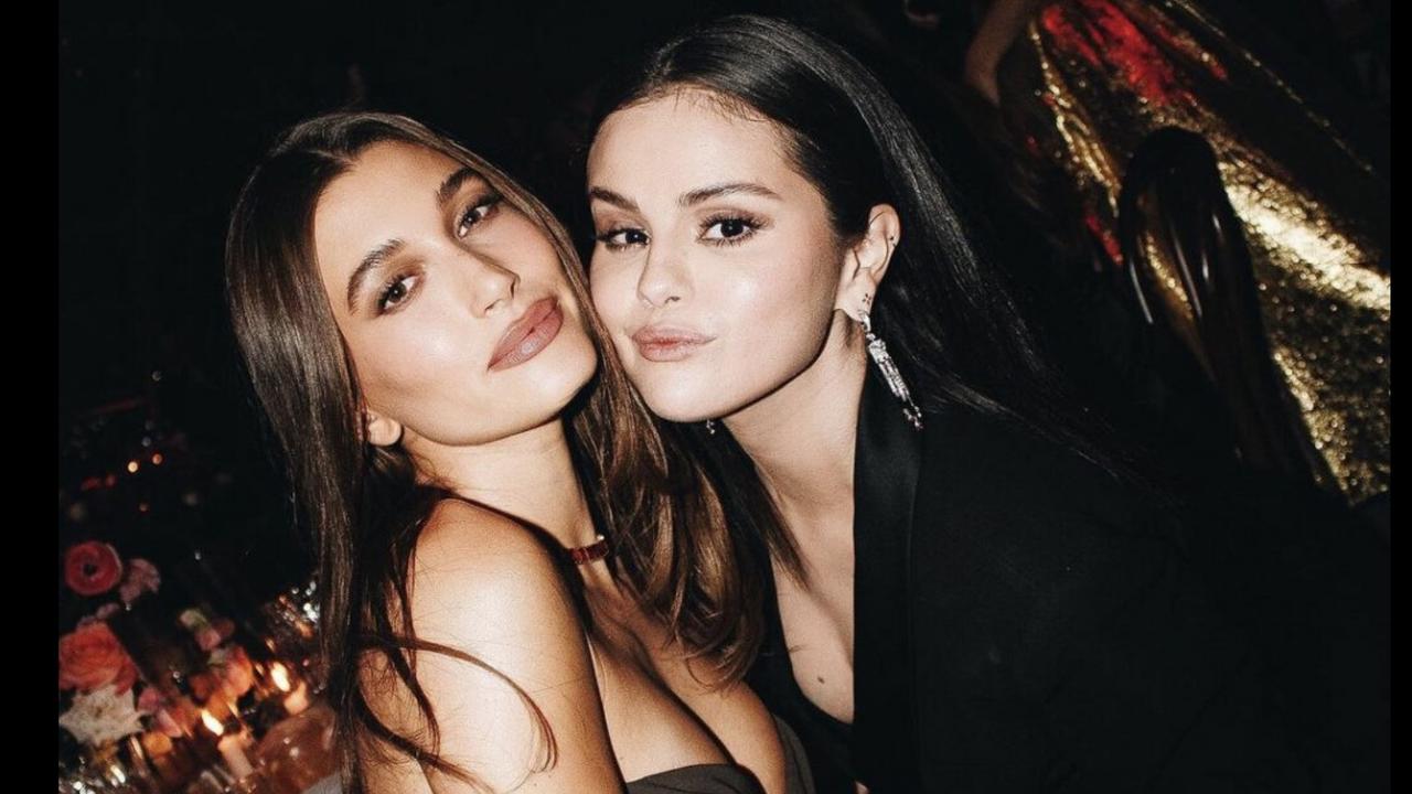 Hailey Bieber and Selena Gomez sent fans into a frenzy with this picture.