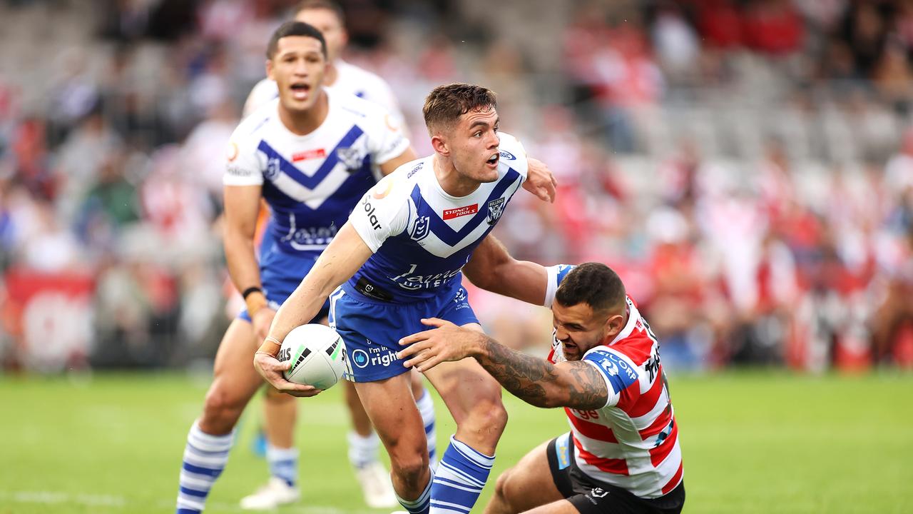 Kyle Flanagan will bring better structure in attack to the Bulldogs. Picture: Mark Kolbe/Getty Images