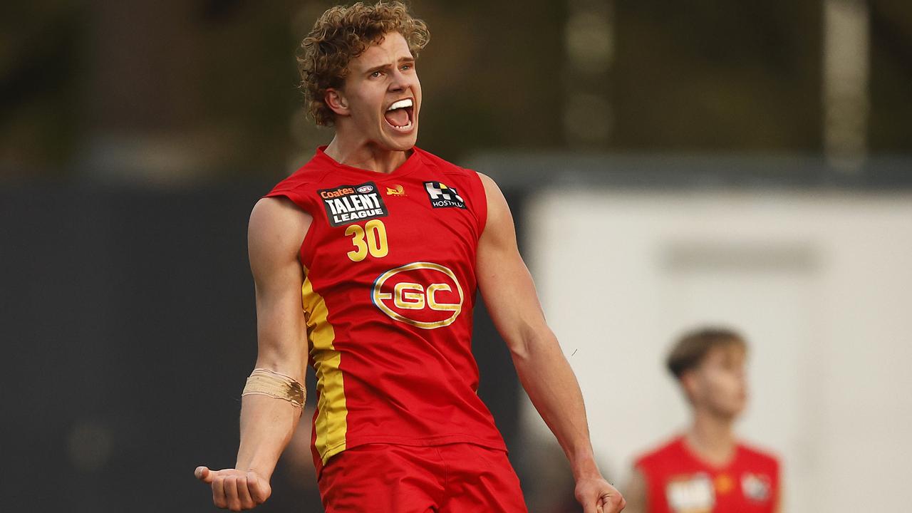 Jed Walter is set to impact from the get-go at the Suns. Picture: Daniel Pockett/AFL Photos/via Getty Images