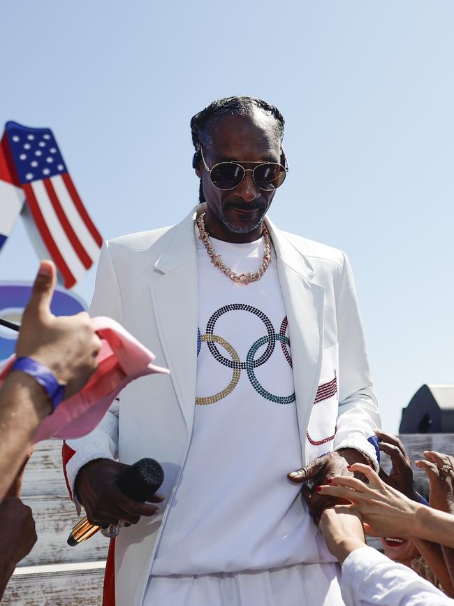 Snoop Dogg performs at the LA28 Olympic Games Handover Celebration. Picture: Emma McIntyre/Getty Images for LA28