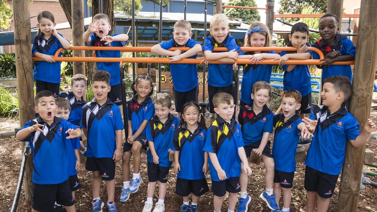 MY FIRST YEAR: Concordia Lutheran College, Warwick Street Campus Prep students, Wednesday, February 7, 2024. Picture: Kevin Farmer