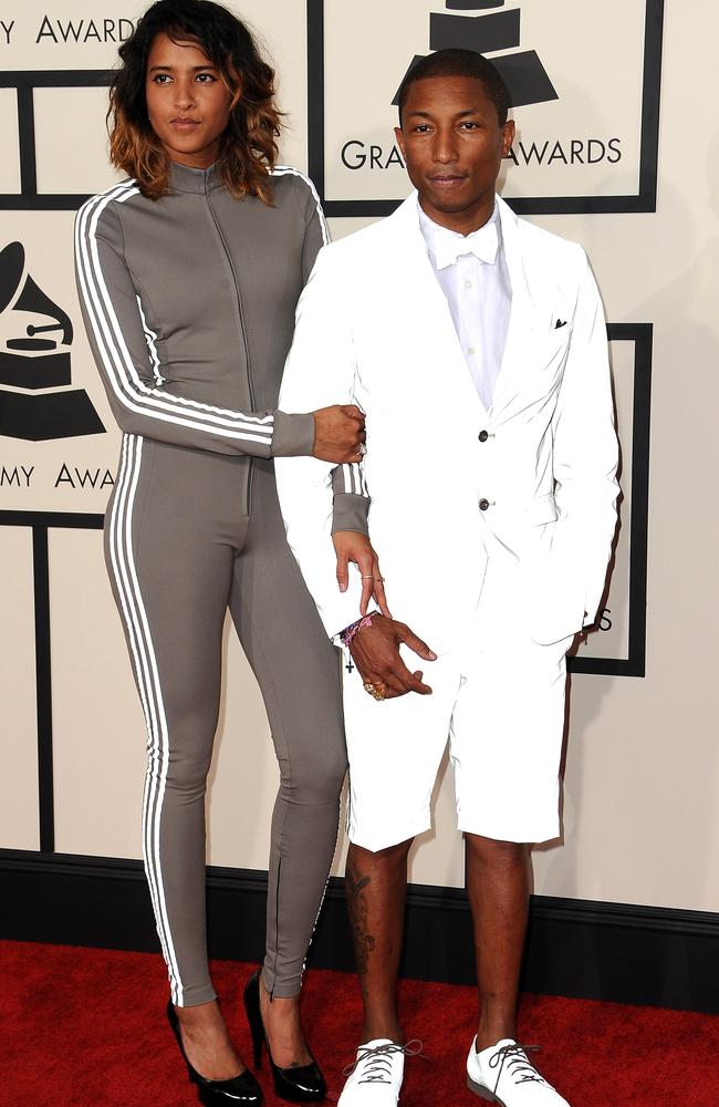 Grammys Awards 2023 Helen Lasichanh Black Tracksuit