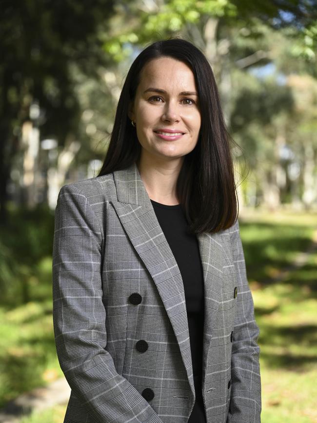 Dr Kylie Moore-Gilbert in Canberra for the News Corp "Dear Evan" campaign. Picture: NCA NewsWire / Martin Ollman