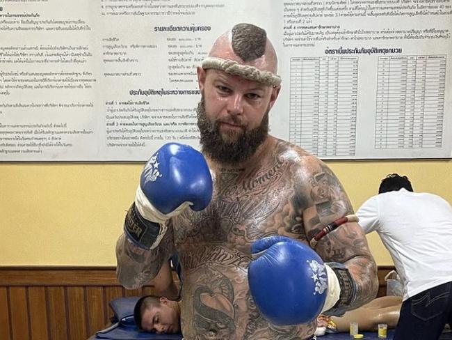 Towers is an avid Thai boxer, whose social media accounts show he has travelled to South-East Asia multiple times in recent years to train. Picture: Instagram