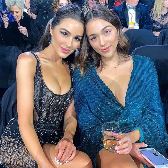Olivia Culpo 32, hasn't spoken to sister Sophia in weeks after falling out about her baby shower. Picture: Instagram/OliviaCulpo