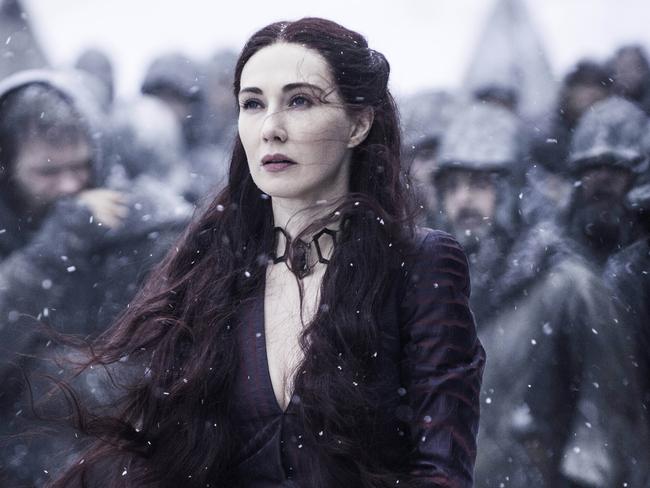 Carice Van Houten as GoT character Melisandre. Picture: HBO