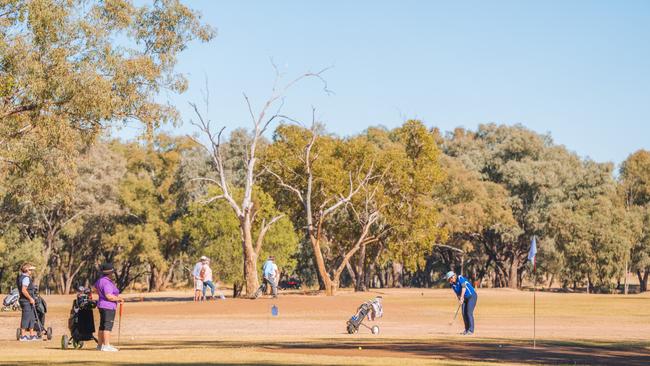 Golfers from across the country competed at the Outback Queensland Masters in St George on June 17 and 18, 2023. Picture: Supplied.