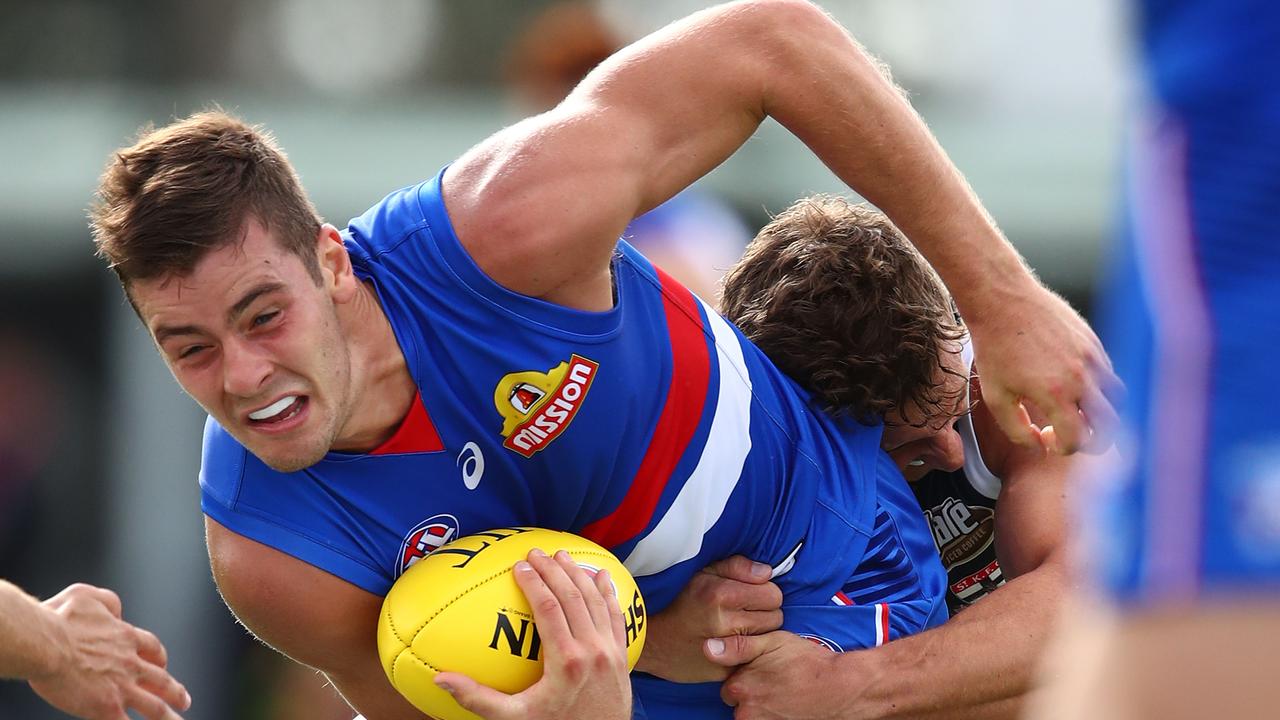 Josh Dunkley has carried on with his hot finish to 2018. Picture: Getty Images 