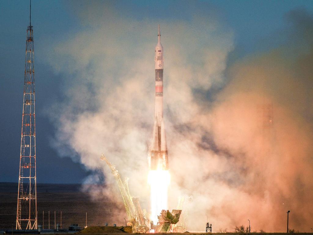 Russian Rocket Carrying Three Astronauts Blasts Off Successfully | News ...