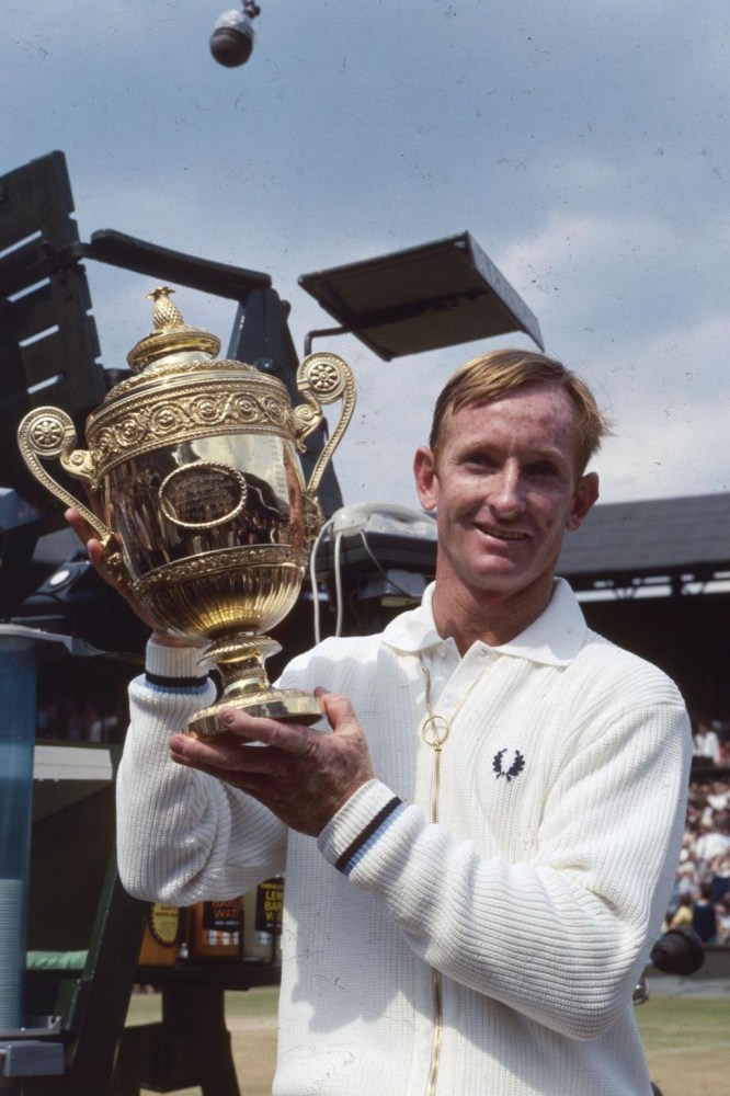 <h3>13. Rod Laver (Australia) &mdash; 11 major titles</h3><p>With a staggering 200 titles to his name, Laver is one of the most successful players of all time. The first in a long list of Australian tennis greats, Laver later had the centre court at the Australian Open named for him. He was world number one for seven years running, holding the position until 1970.</p>