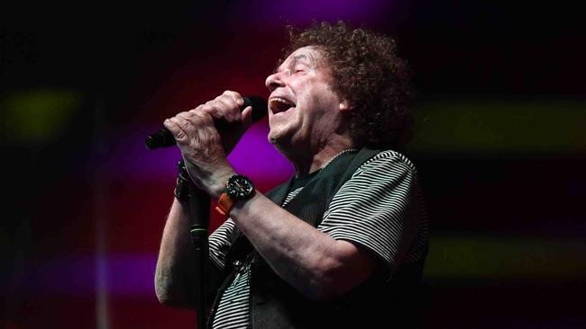 Leo Sayer performs at Sounds of Rock 2024, Hervey Bay. Picture: Patrick Woods.