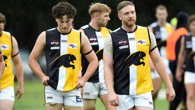 The Panthers were in the hunt to break a finals drought before the season was scrapped. Picture: Steve Tanner