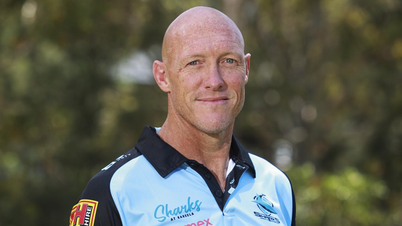 Craig Fitzgibbon took his first head coaching job with the Sharks after serving as Trent Robinson’s long-term assistant at the Roosters. Picture: Justin Lloyd.