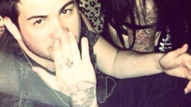 Cruel ploy ... The alleged founder of a revenge porn site, Hunter Moore. Picture: Facebook