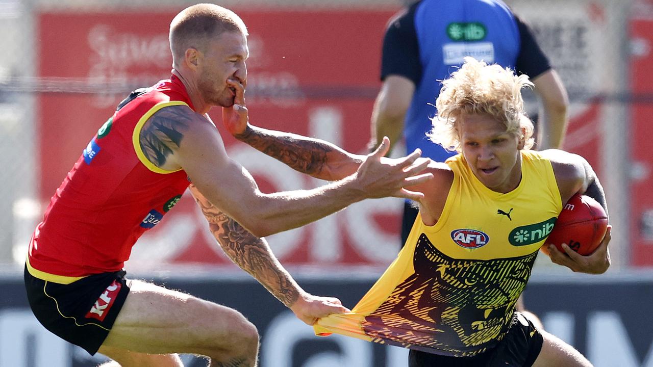 Quinton Narkle had been training at Richmond. Picture: Michael Klein