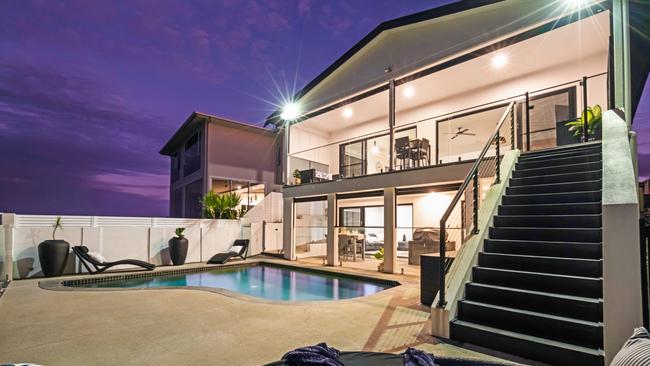 The home boasts three bedrooms, three bathrooms and a study. Picture: Contributed