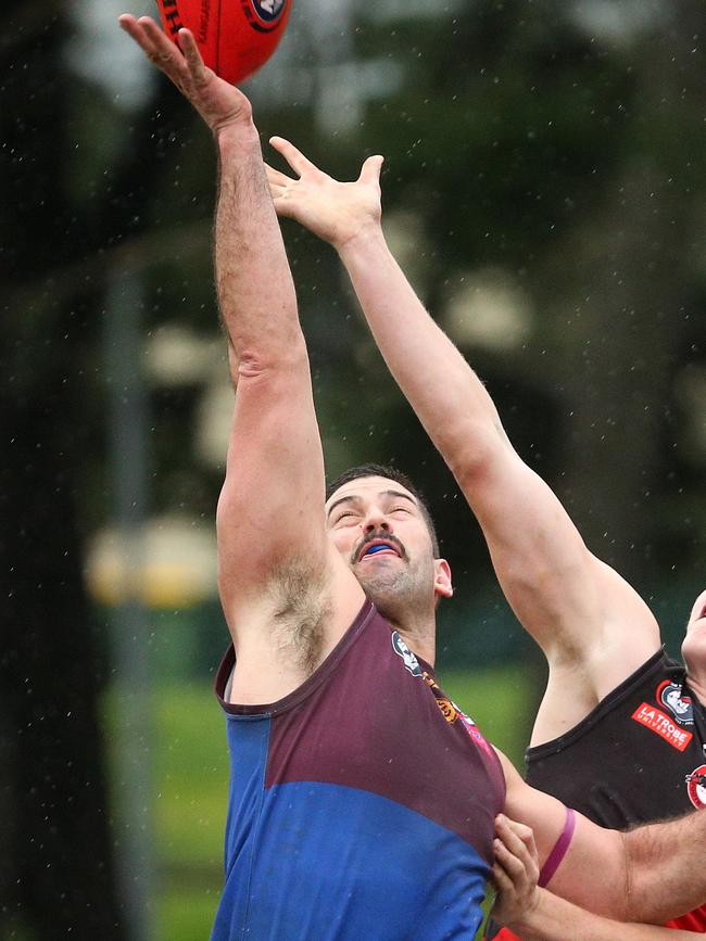 Tim Martin in action for Banyule. Picture: Hamish Blair