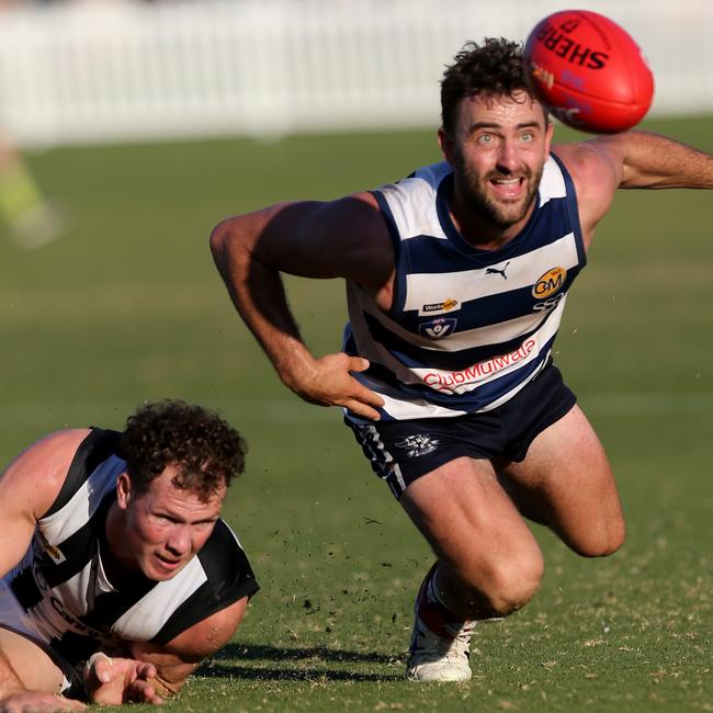 Willie Wheeler has joined former Williamstown VFL teammate Leigh Masters as a Morris Medal winner in the Ovens & Murray. Picture: Yuri Kouzmin