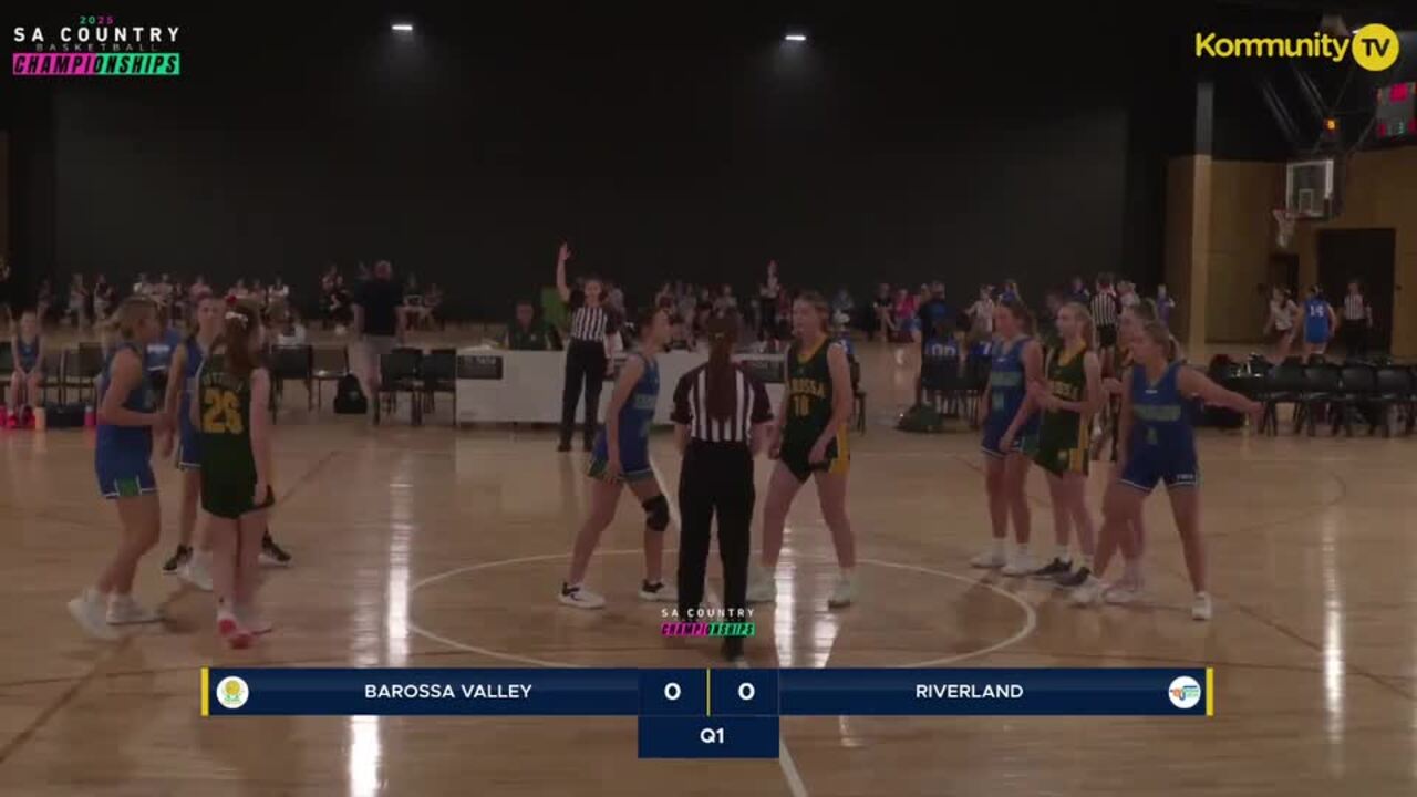 Replay: Barossa Valley v Riverland (U18 Girls Div 1)  - SA Junior Country Basketball Championships Day 1