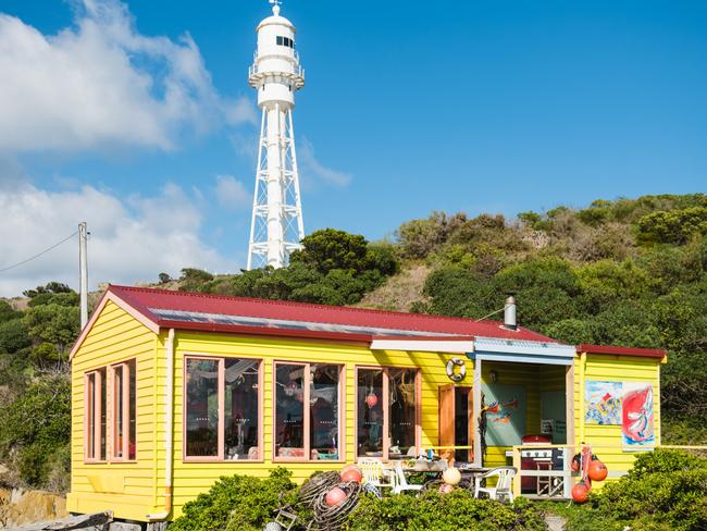 King Island’s Restaurant with No Food located on the picturesque Currie Harbour. Picture: STU GIBSON/TOURISM TASMANIA