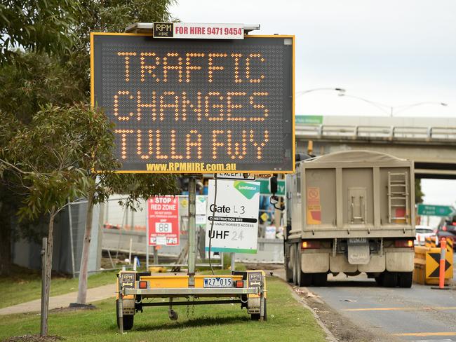 Weekend motorists can expect delays on the Tulla this weekend. Picture: David Smith