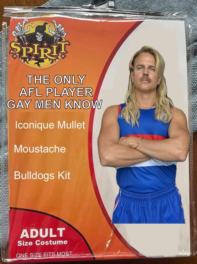 Act jokes that Bailey Smith is the “only AFL player gay men know”.