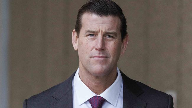 SYDNEY, AUSTRALIA - NewsWire Photos JULY 20, 2022: Decorated Soldier, Ben Roberts-Smith arrives at the Federal Court in Sydney today. He is suing Channel Nine for defamation. Picture: NCA NewsWire / David Swift