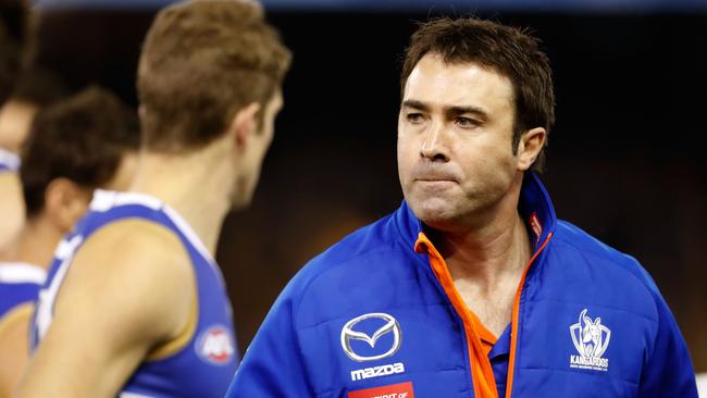 North Melbouren coach Brad Scott. Picture: Getty Images