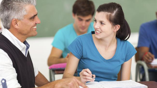 Male teachers have become a novelty in schools.