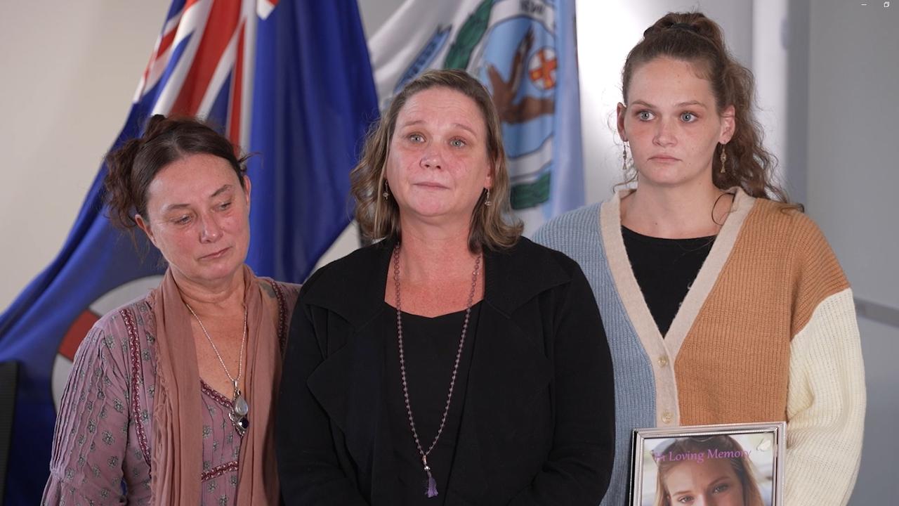 Sophie-Lee Fullagar’s mother (middle) says her daughter ‘deserved justice’. Picture: NSW Police Force