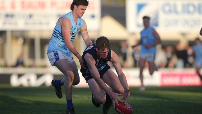 Jack Matchett in action for Glenunga. Picture: Dean Martin