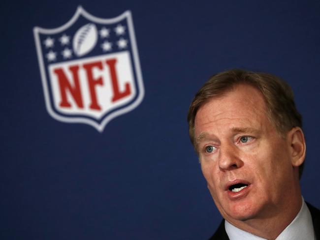 NFL commissioner Roger Goodell. Picture: AP