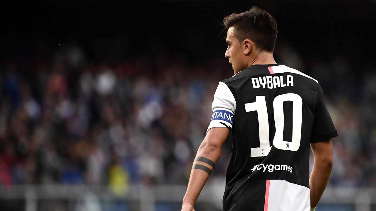 Juventus' Argentine forward Paulo Dybalawill NOT be joining the Premier League. (Photo by MARCO BERTORELLO / AFP)