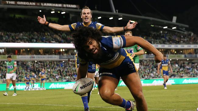 Parramatta will rest both Isaiah Papali'i and Clint Gutherson. Picture: Matt Blyth/Getty Images