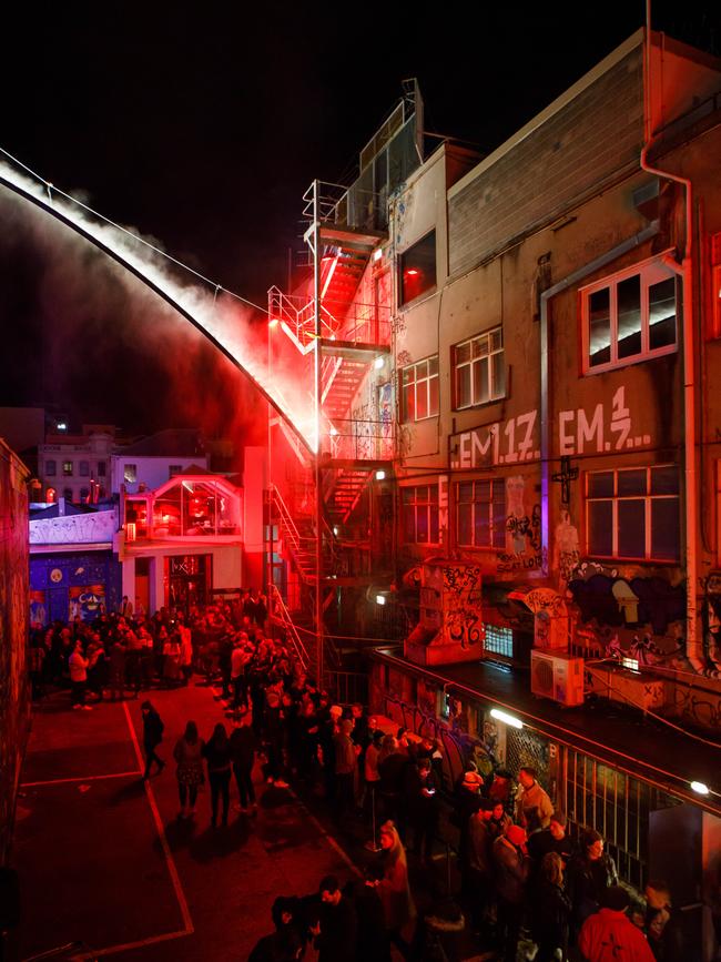 Night Mass Dark Mofo 2023. Picture: Dark Mofo/Jesse Hunniford