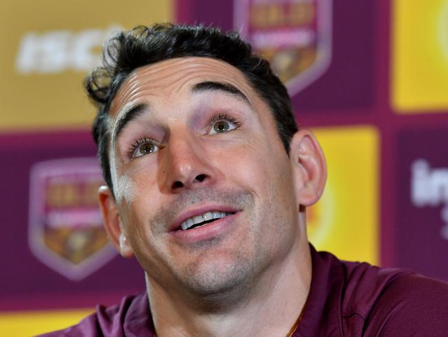 Be prepared for another shock from Billy Slater... maybe. Picture: Darren England/AAP