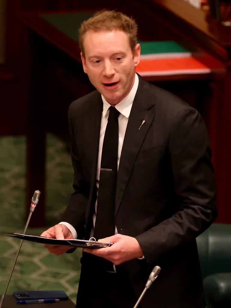 Opposition leader David Speirs. Picture: Kelly Barnes