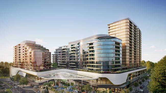 Construction of Glen Waverley's Sky Garden is complete.