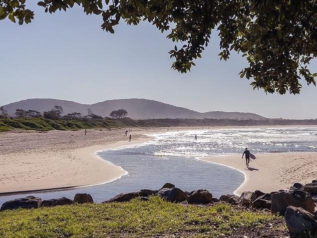 The teenager was bitten at the mouth of Killick Creek.